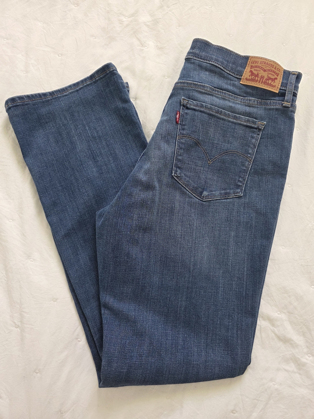 Levi's Classic Blue Denim Jeans
